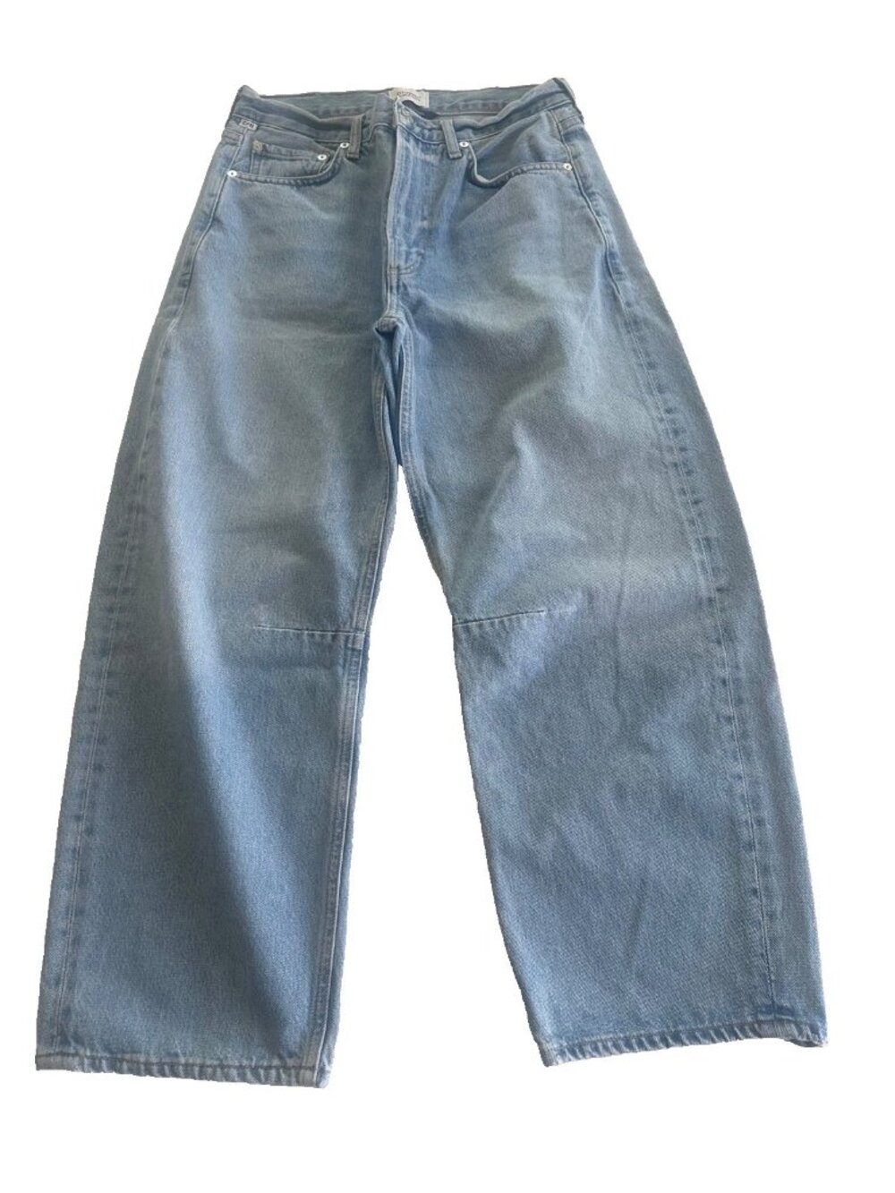 Citizens of Humanity Size 27 Miro High-Rise Tapered Crop Jeans Barrel - Picture 3 of 13
